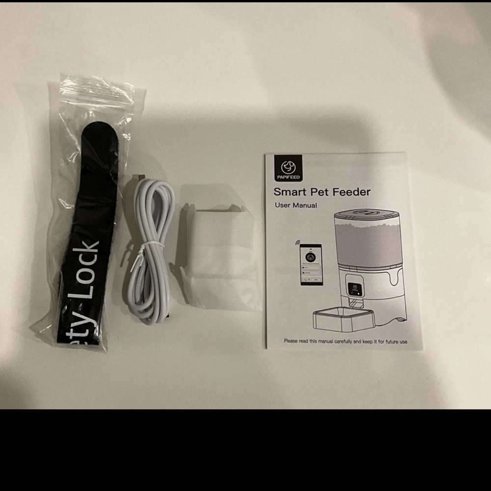 PAPIFEED 2.4G WiFi Automatic Pet Feeder – 6L, App Remote Control, Cats & Dogs - Picture 10 of 12